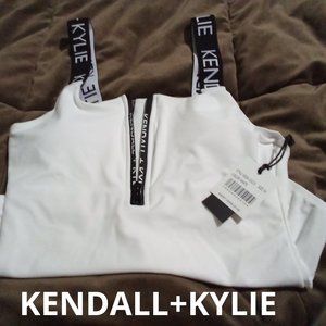 Kendall + Kylie 1-PC Logo Swimsuit  Size: Medium BNWT